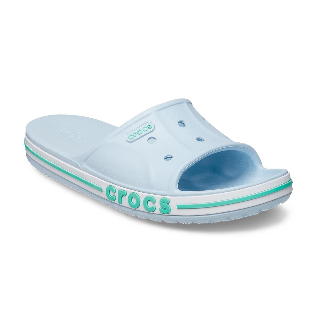 Шльопанці Crocs Bayaband Slide Mineral р. M6/W8/38 24,5 см Blue/Pistachio (2053924) - фото 2