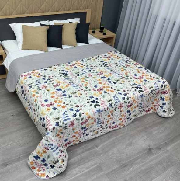 Покривало двостороннє Decorator Bloomy 240х215 см Різнобарвний (85-178 5) Покривало двостороннє Decorator Bloomy 240х215 см Різнобарвний (85-178 5)