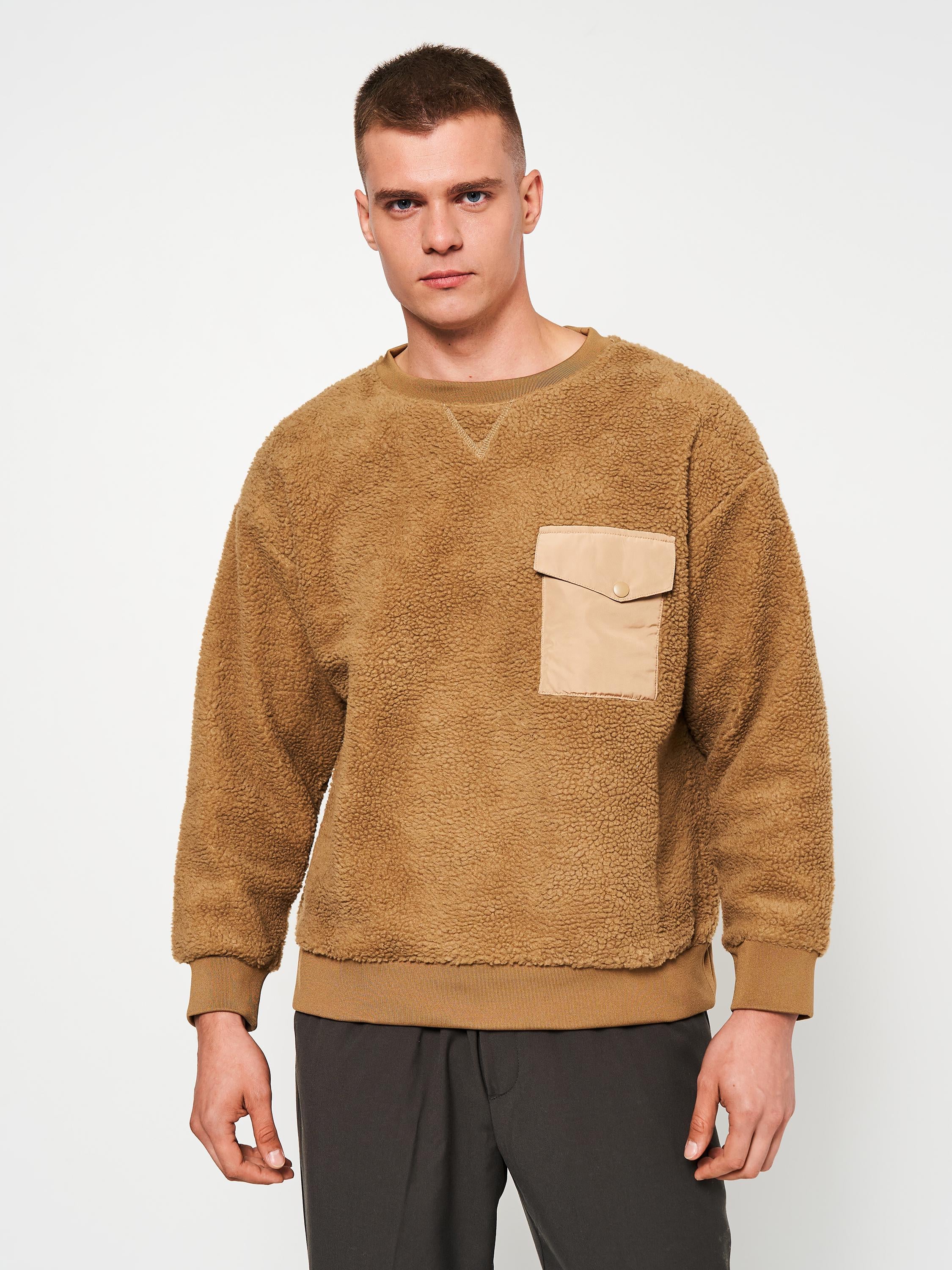 Світшот H&M L Темно-бежевий (Q2108938614)