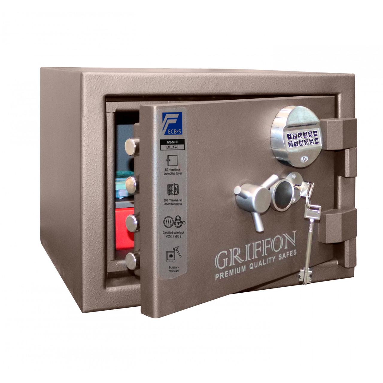 Сейф вогнезламостійкий Griffon CLE III.37.K.E - фото 3 Сейф вогнезламостійкий Griffon CLE III.37.K.E - фото 3