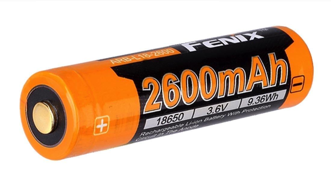 Акумулятор 18650 Fenix 2600 mAh 1 шт. (31461063) Акумулятор 18650 Fenix 2600 mAh 1 шт. (31461063)