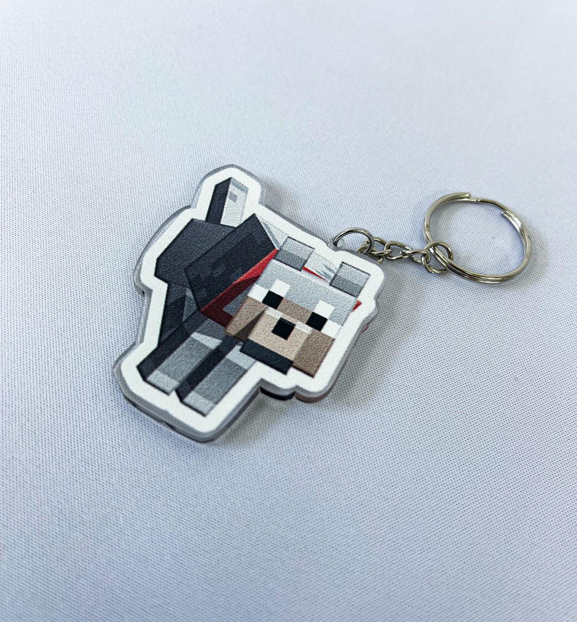 Брелок акриловий Minecraft (2123119479)