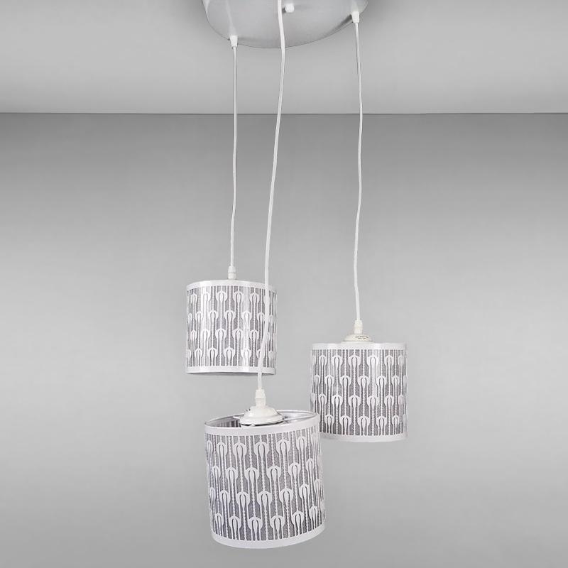 Люстра підвісна Light House NM-15756/3 WT+WT на три лампи Білий