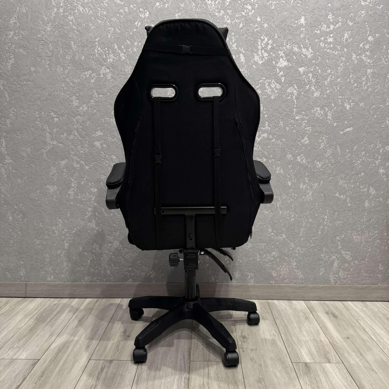 Крісло комп'ютерне тканинне EC Gaming K40 Чорний - фото 8