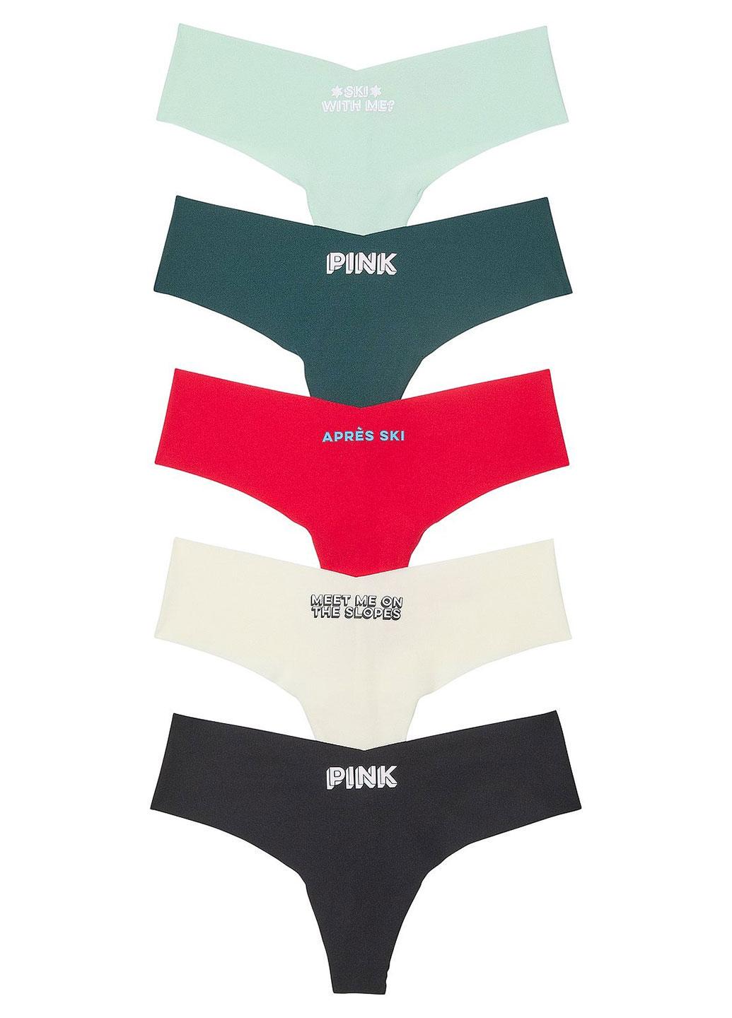 Набор трусиков Victoria's Secret L 5 шт. Разноцветный (7000000416228QG7L)