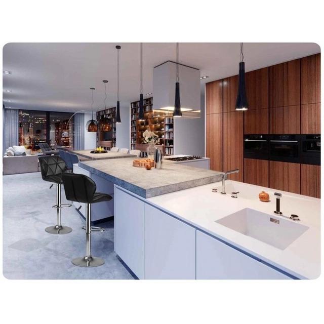 Барний стілець зі спинкою Bonro BN-087 Чорний (42400438) - фото 10 Барний стілець зі спинкою Bonro BN-087 Чорний (42400438) - фото 10