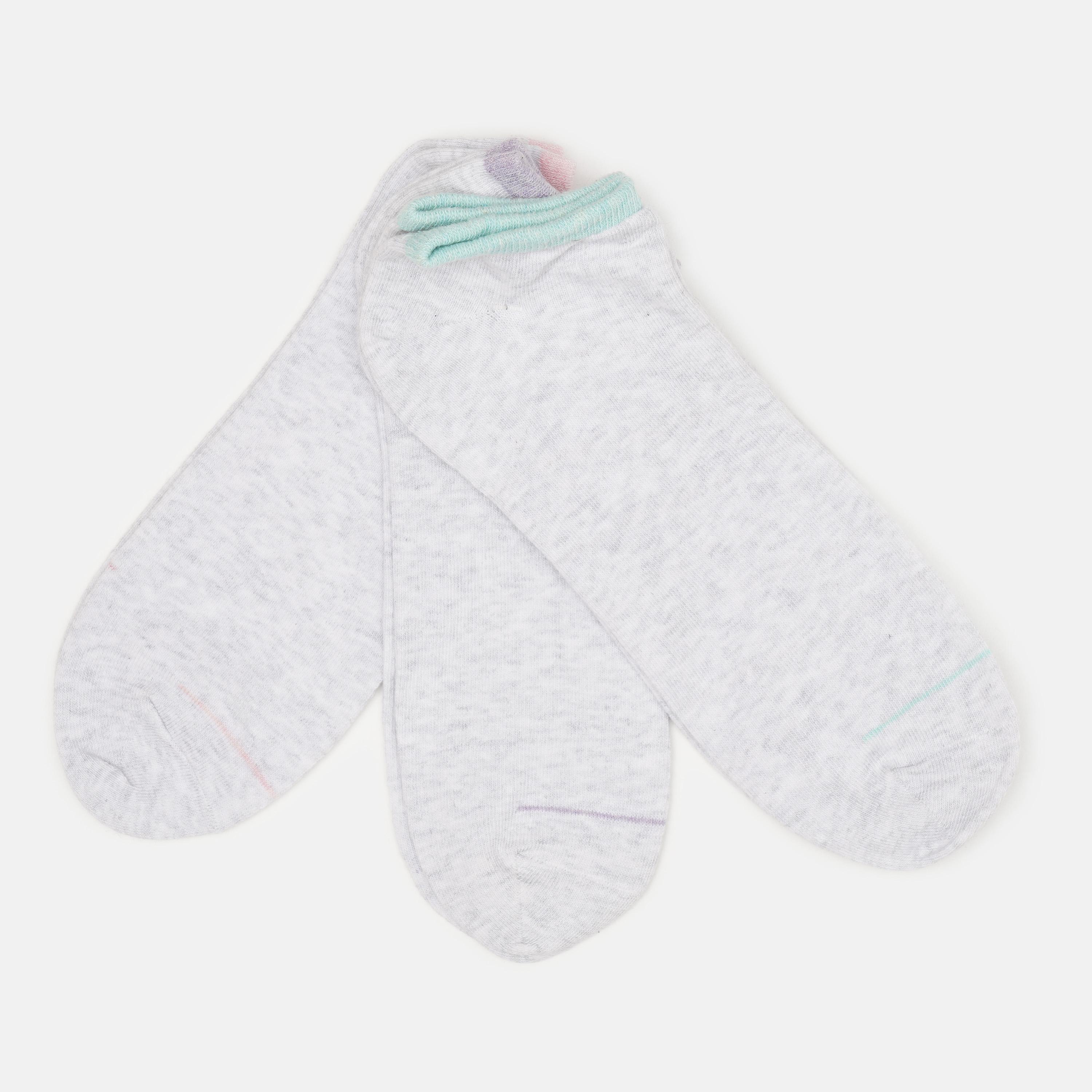 Носки C&A 3 пары р. 39-42 Светло-серый (247555471)