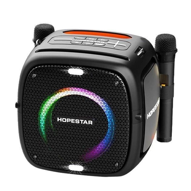 Колонка бездротова Bluetooth HOPESTAR PARTY ONE з двома мікрофонами