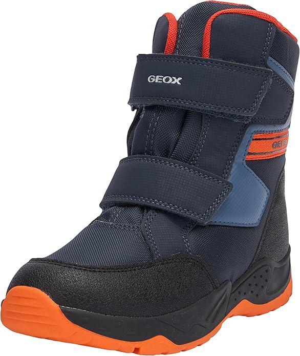 Ботинки зимние Geox J Sentiero р. 39 Navy/Orange (20070622) - фото 1