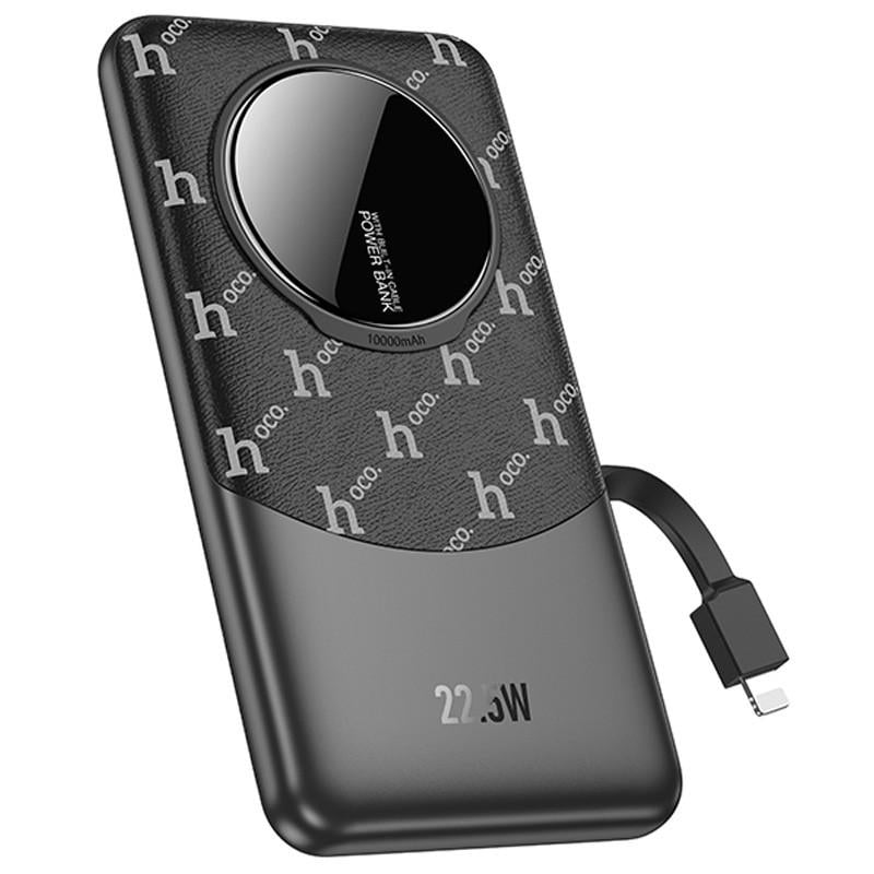 Повербанк Hoco Q29 Nobility 22,5W+PD20W Lightning 10000 mAh Black (00000074186_1)