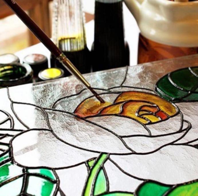 Краски линеры Dozen для стекла и керамики 6 цветов по 12 мл - фото 6 Краски линеры Dozen для стекла и керамики 6 цветов по 12 мл - фото 6