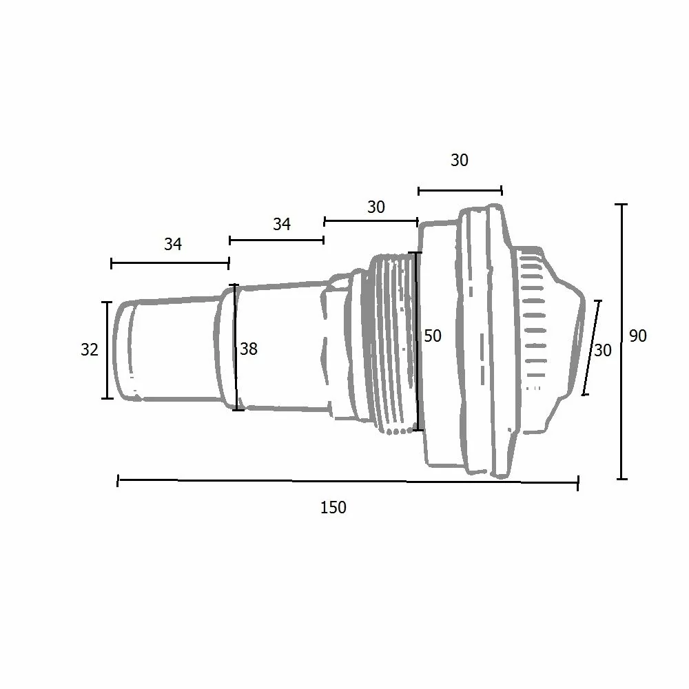 Скімер Kokido Olimpic K001WBX/LX/W Standard універсальний Білий (15292863) - фото 3