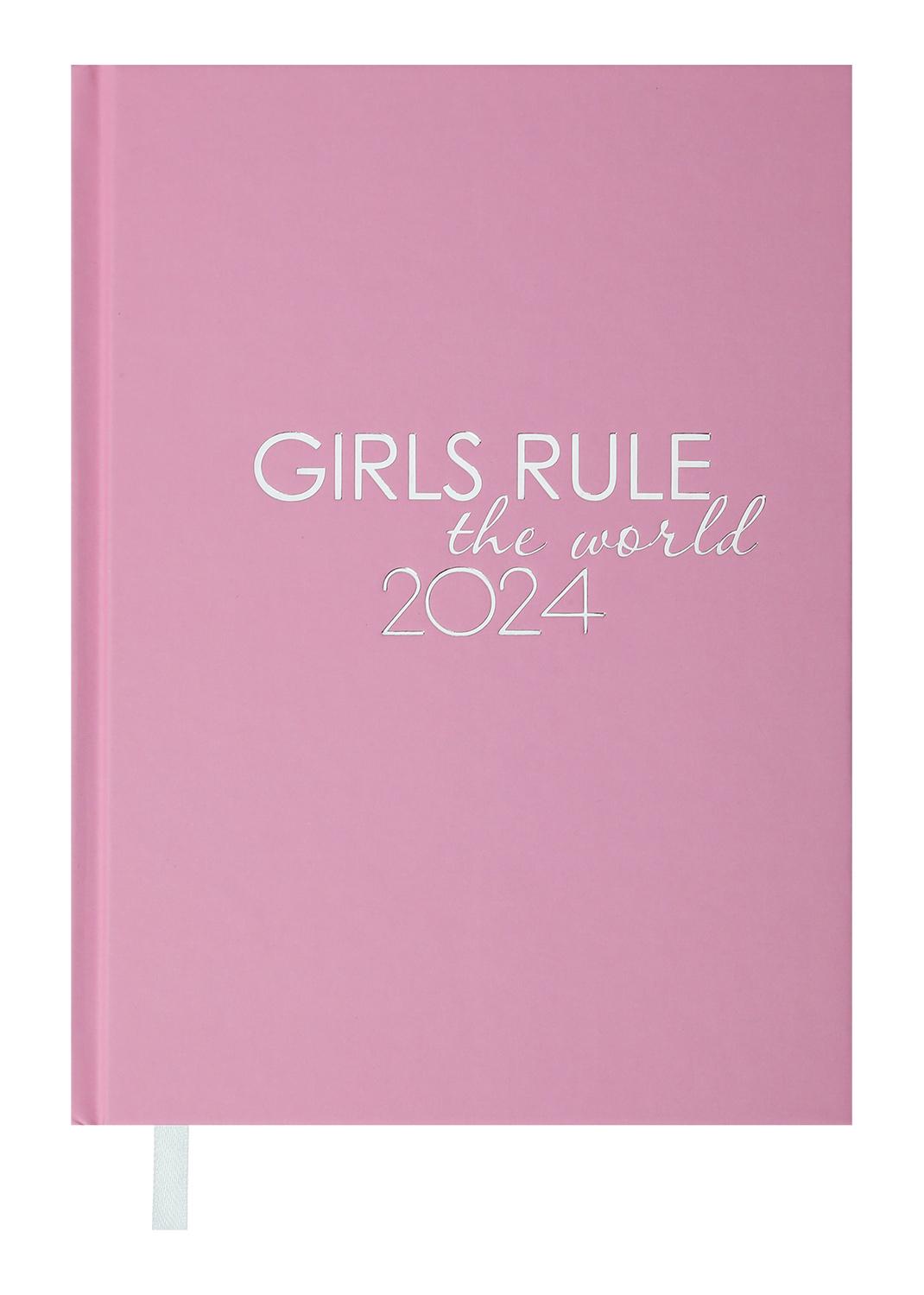 Дневник BUROMAX 2024 А5 Motivetion Розовый (BM.2171-10)