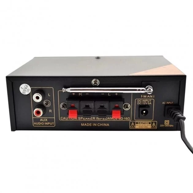 Підсилювач для акустики AMP-699 BT UKC з підтримкою Bluetooth (4824) - фото 5