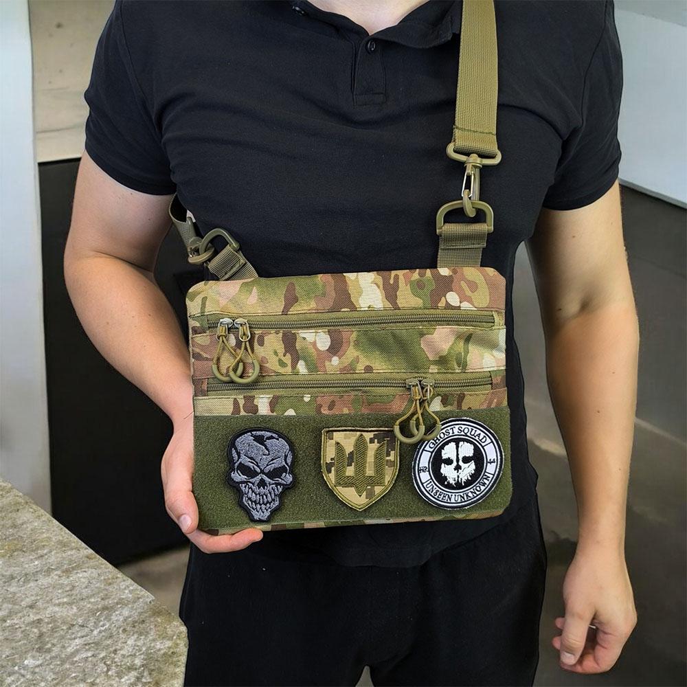 Сумка мужская нагрудная военная (521254) - фото 41 Сумка мужская нагрудная военная (521254) - фото 41