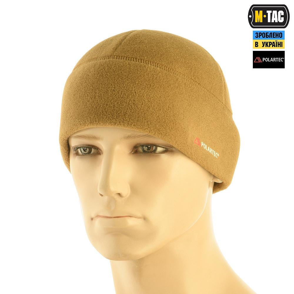 Шапка флісова M-Tac Watch Cap Polartec S Койот (5928870) - фото 7