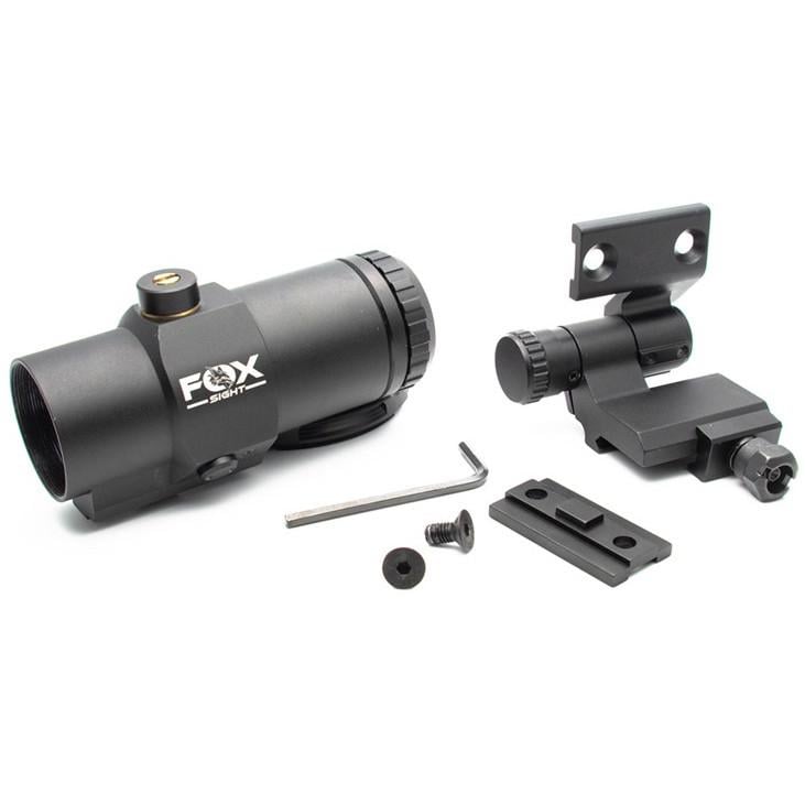 Увеличитель FOхsight FOх-3Х откидной на планку Weaver/Piсatinny - фото 3 Увеличитель FOхsight FOх-3Х откидной на планку Weaver/Piсatinny - фото 3