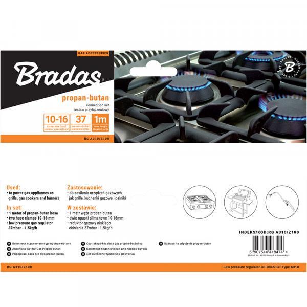 Комплект подключения газа пропан/бутан 1 м (RG A310/Z100) - фото 3 Комплект подключения газа пропан/бутан 1 м (RG A310/Z100) - фото 3