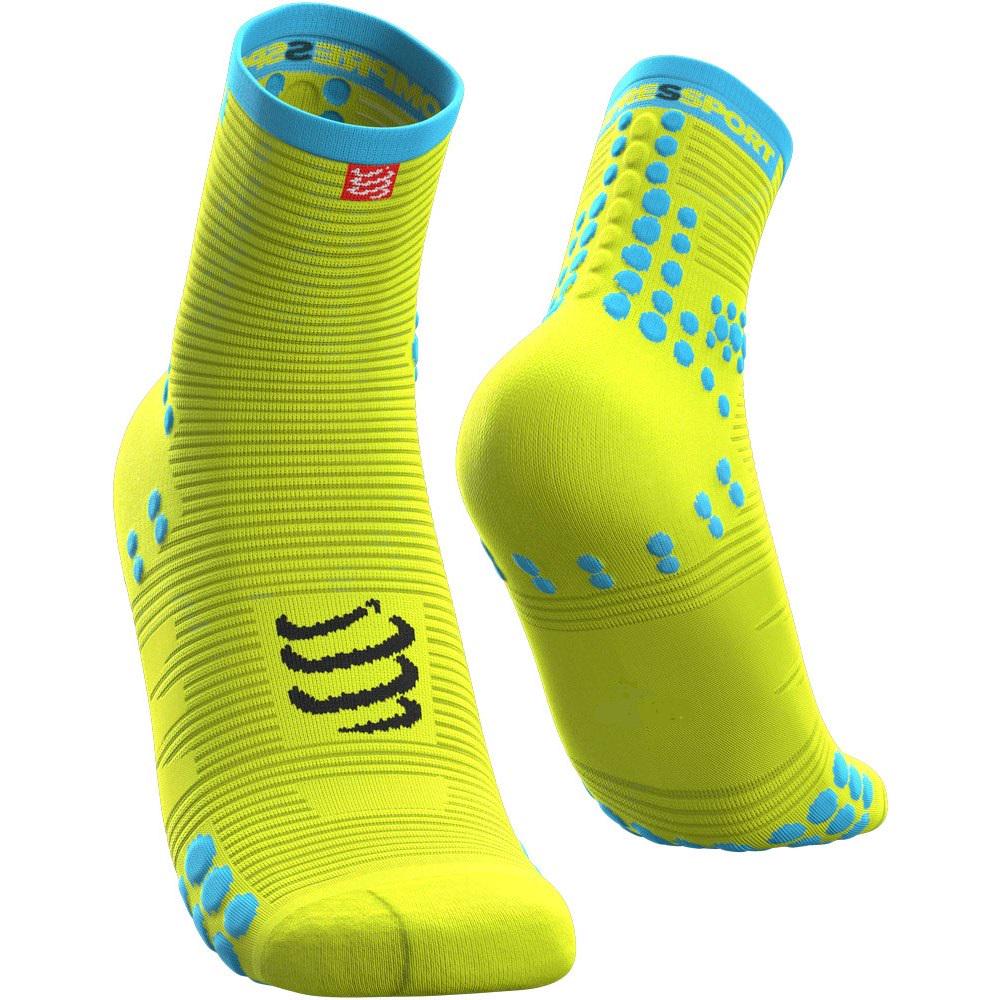 Носки для бега Pro Racing Socks V3.0 Run High Т2 Fluo Yellow (ededb02c)