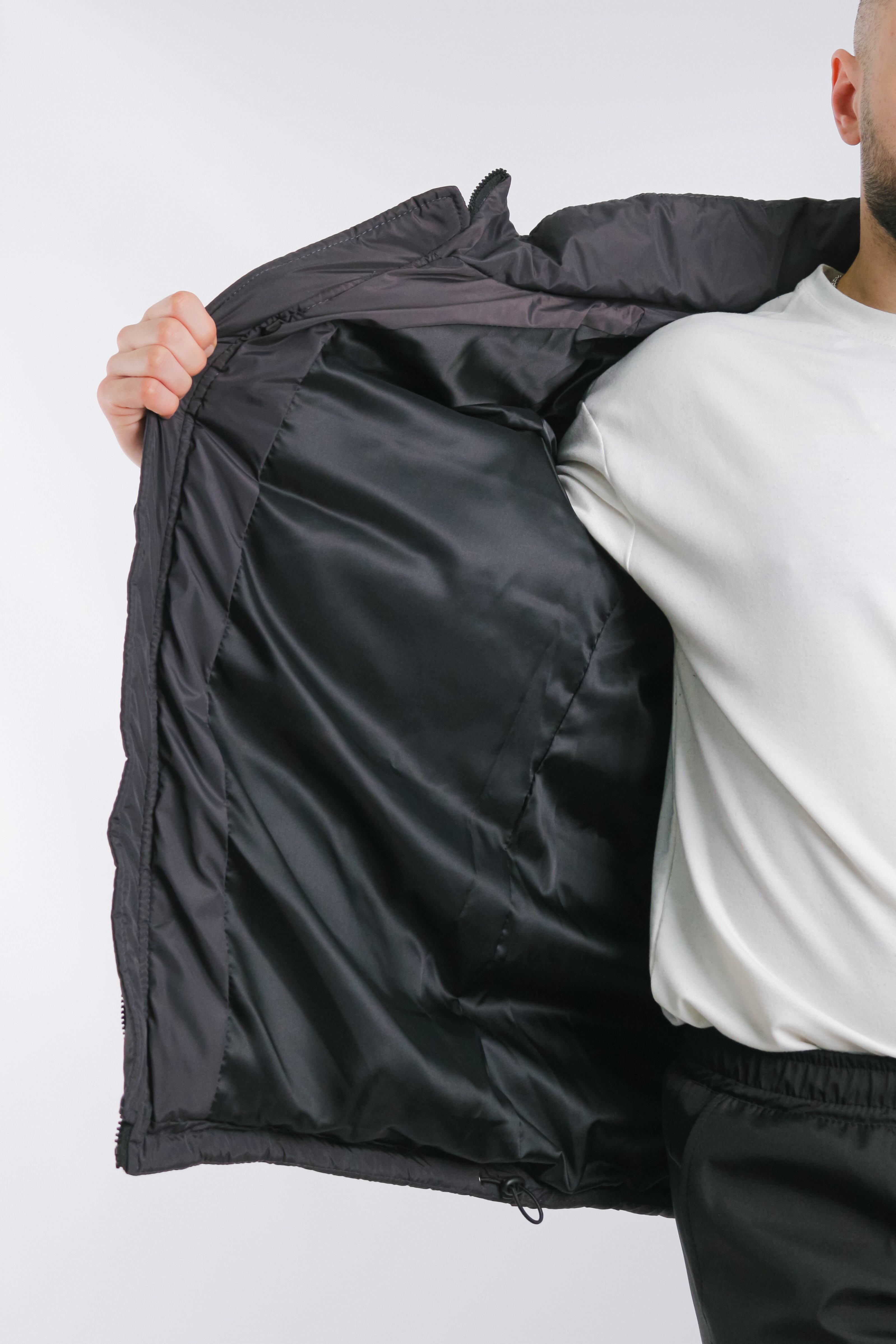 Пуховик Intruder Heat S Серый (1640251101) - фото 7 Пуховик Intruder Heat S Серый (1640251101) - фото 7