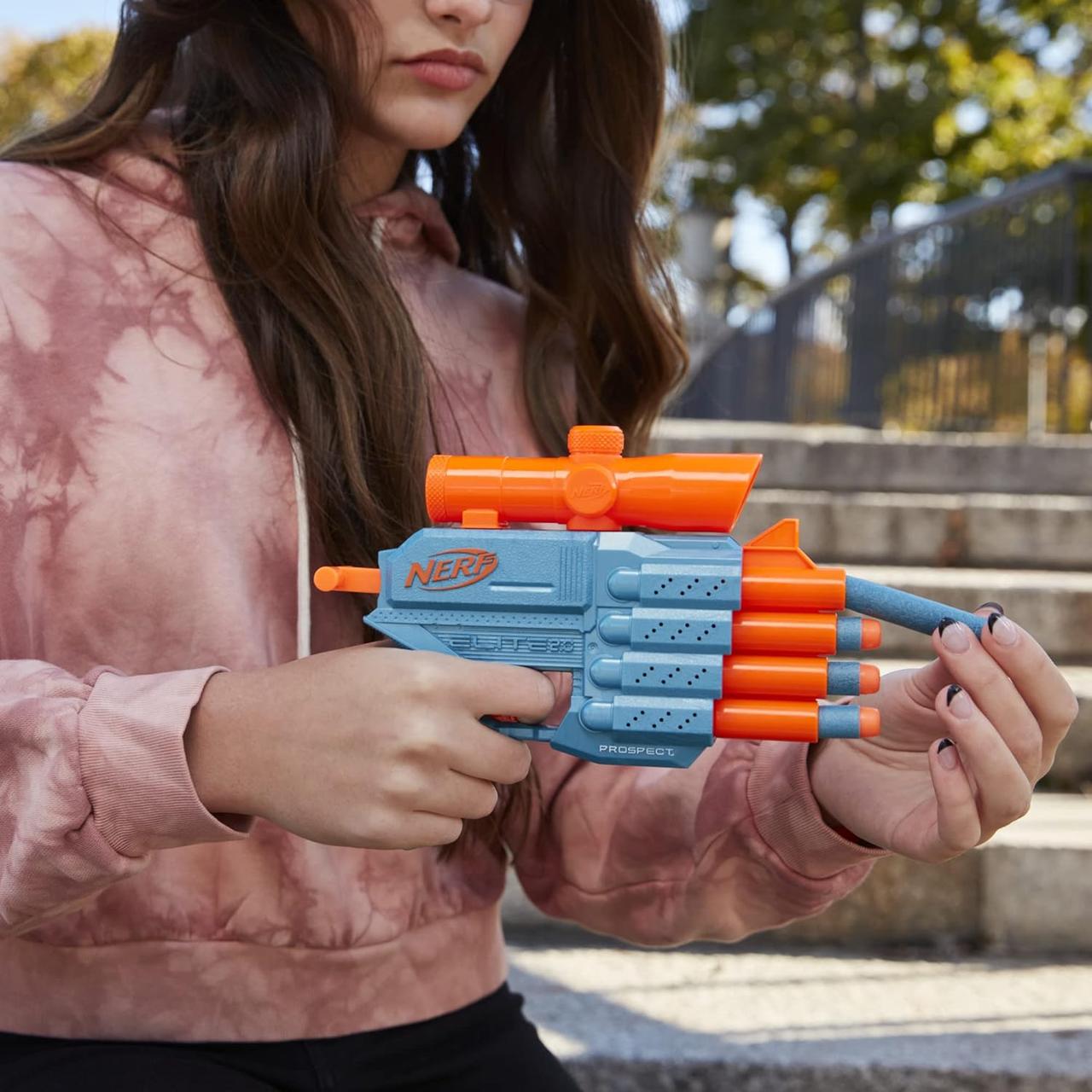 Бластер Nerf Elite 2.0 Prospect QS-4 - фото 5 Бластер Nerf Elite 2.0 Prospect QS-4 - фото 5