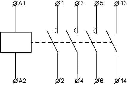 Контактор-пускатель АСКО-Укрем ПМ 1-18-10 Q7 LC1-D1810 18А 380 B 1NO (A0040010077) - фото 6