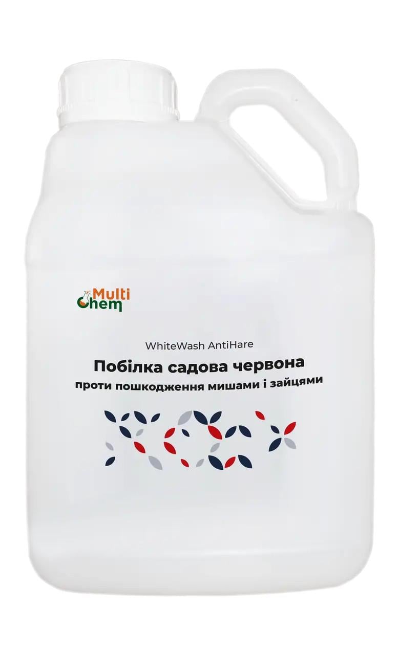 Побілка садова RedWash AntiHare проти мишей і зайців червона антисептична 5 л (080812)