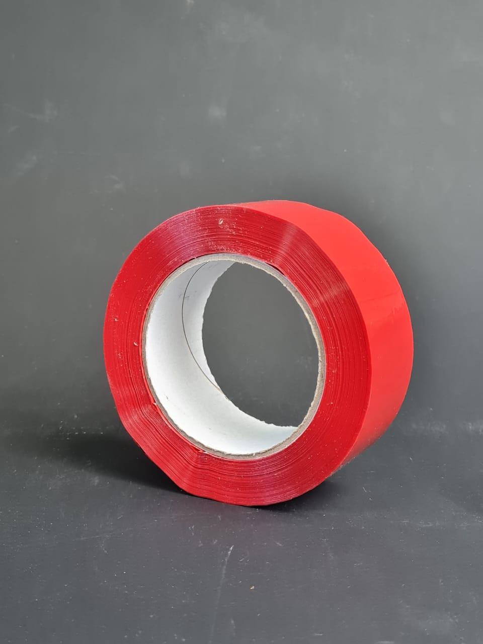 Скотч упаковочный 45 мм х 200 м 40 мкм Красный Скотч упаковочный 45 мм х 200 м 40 мкм Красный