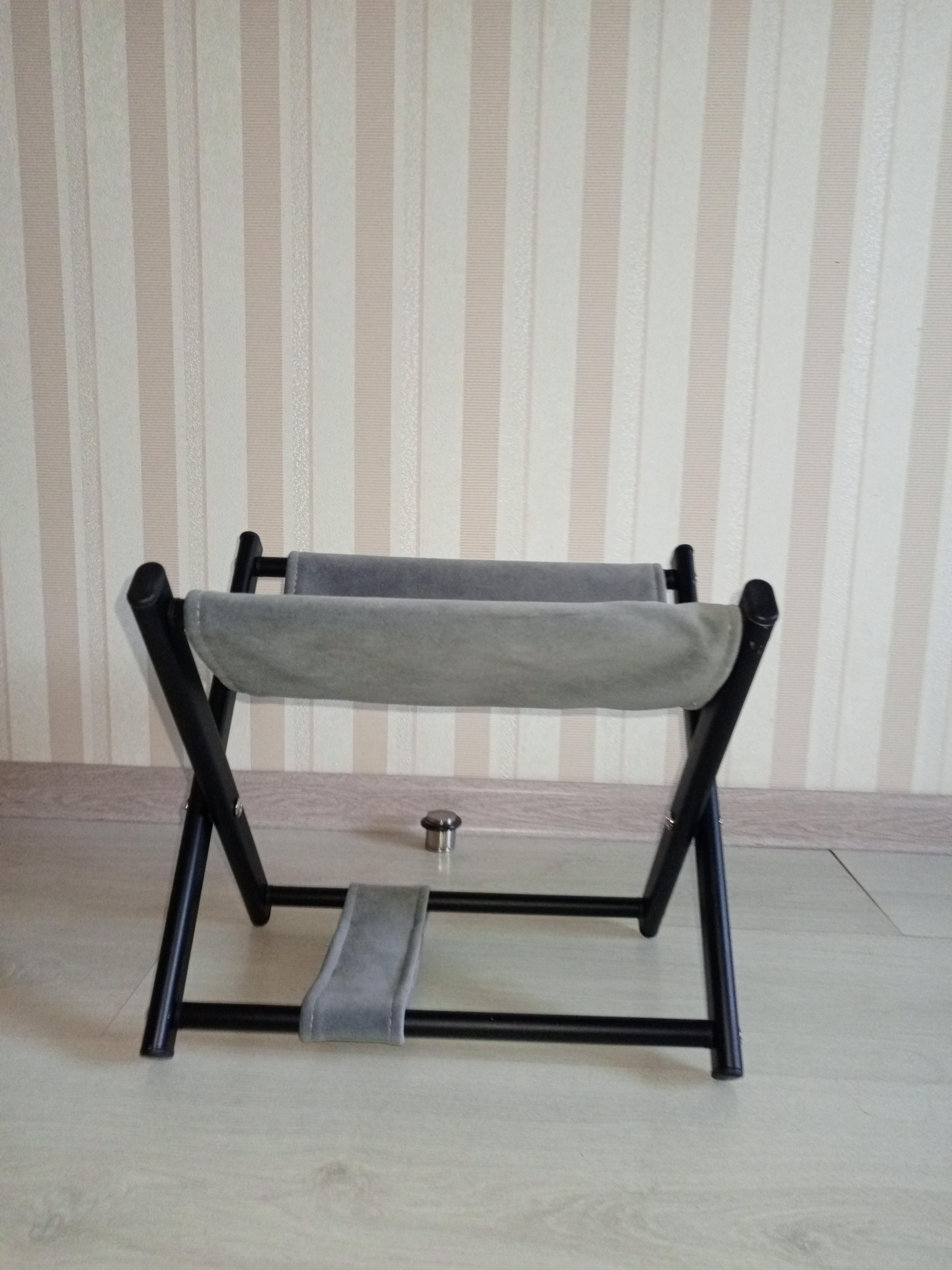 Підставка для сумки висота 31 см Сірий/Чорний - фото 2 Підставка для сумки висота 31 см Сірий/Чорний - фото 2