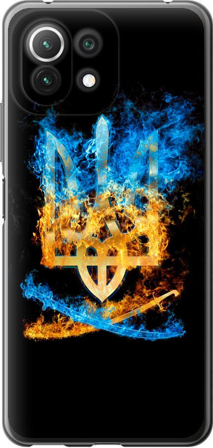 Чохол на Xiaomi Mi 11 Lite Герб (1635t-2281-42517)