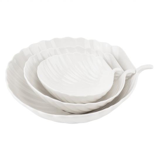 Набір піал Elisey Ранкова гармонія керамічні 3 шт. Білий (135-81-9201-005)