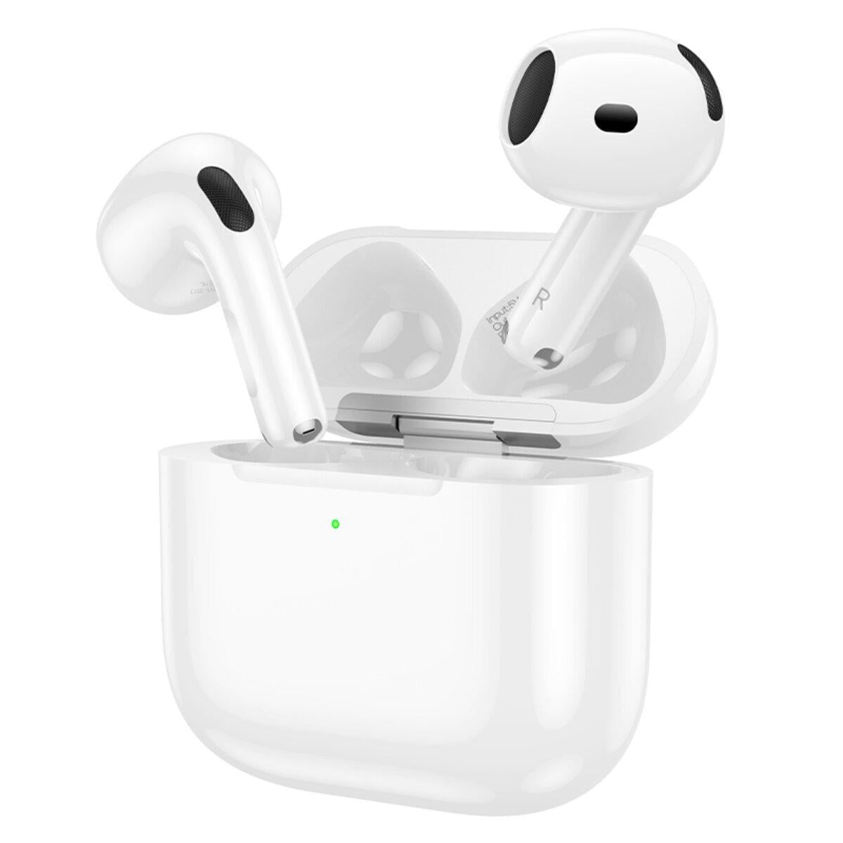 Наушники беспроводные Hoco EW85 True wireless ANC noise reduction BT5.4 headset 300mAh White (6942007650328)