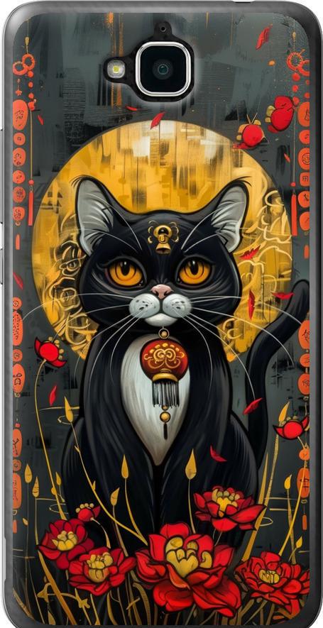 Чехол на Huawei Enjoy 5 China Cat (6134u-475-42517)