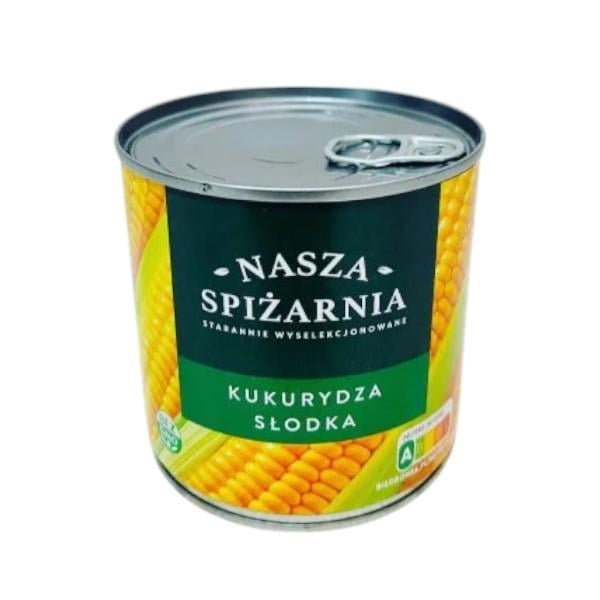 Кукурудза консервована NASZA SPIZARNIA 340 г (26235733)