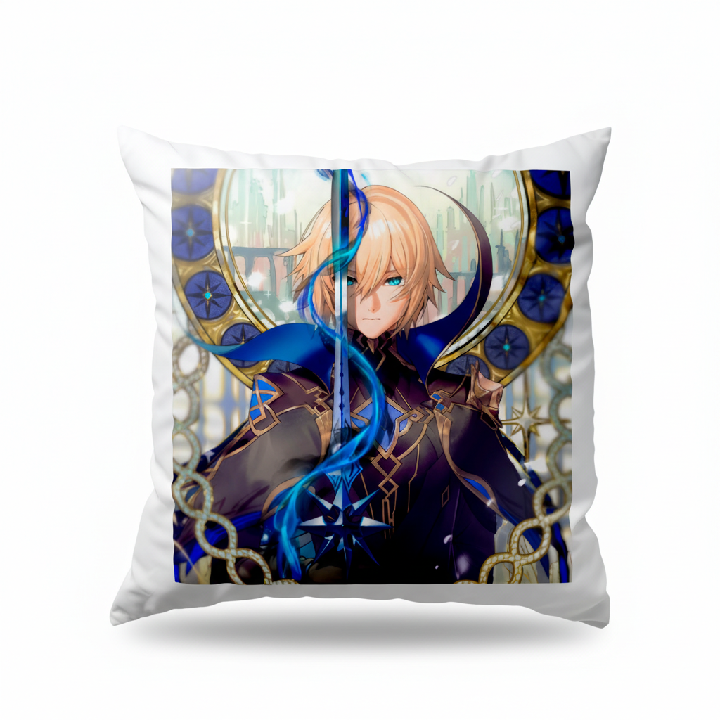 Декоративна подушка Dainsleif Genshin Impact 35x35 см (32356)