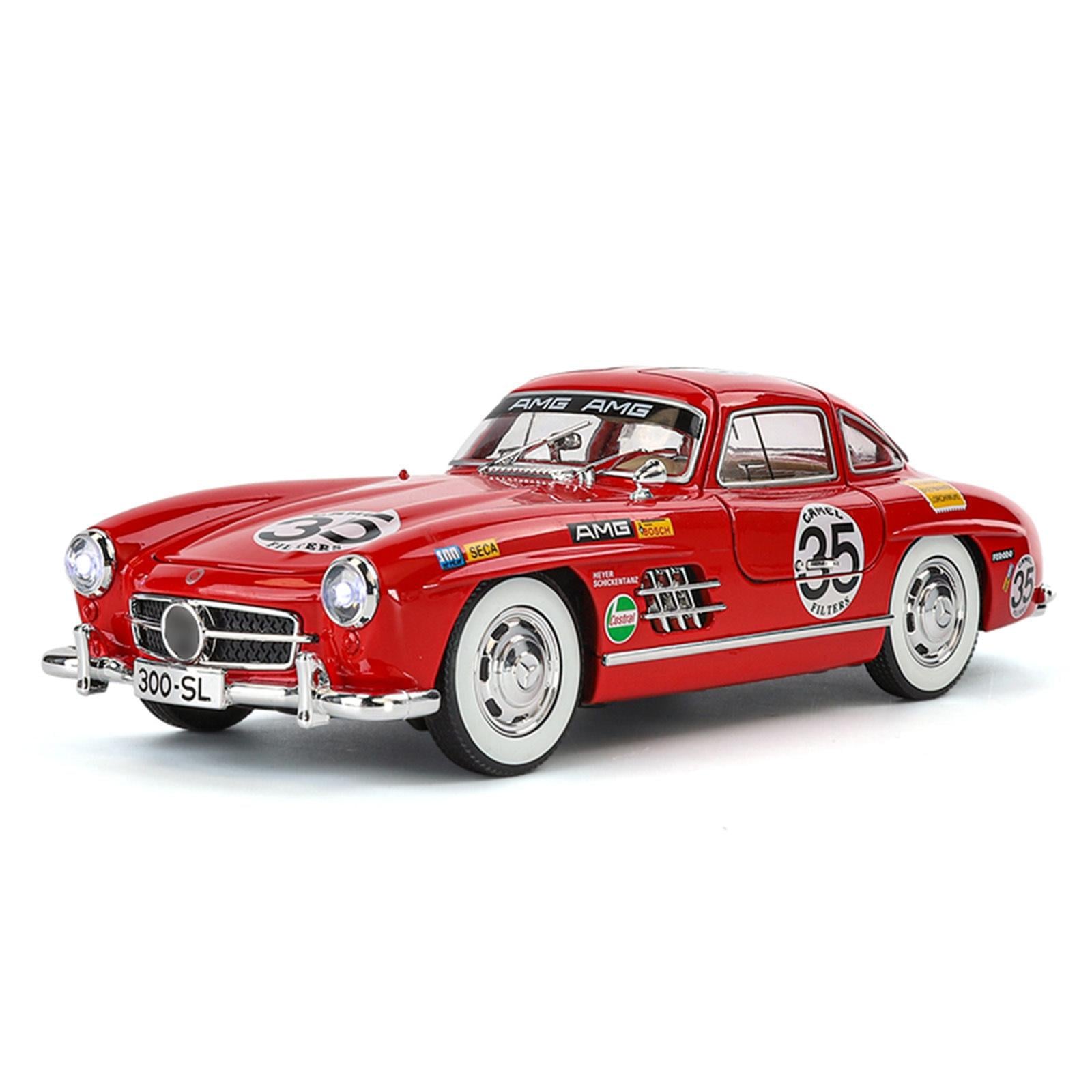 Игрушечная машина CHE ZHI Mercedes-Benz 300SL металлическая 1:24 Красный (1901)