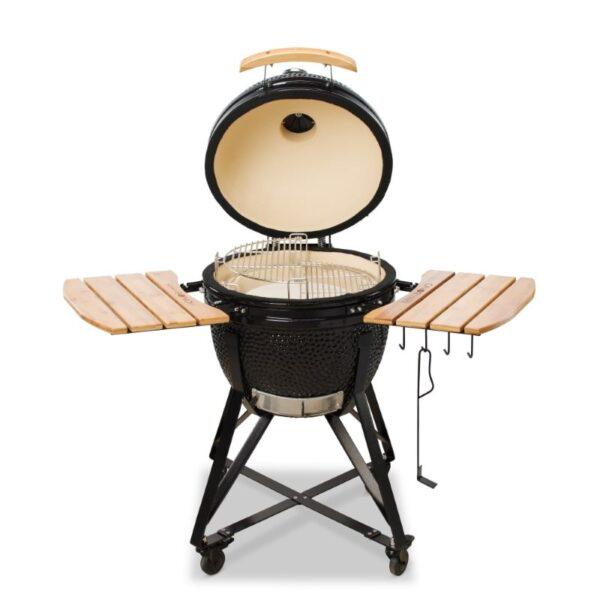 Гриль керамічний KAMADO BONO Media 20" 52 см Чорний (TQ0020ALLIN)