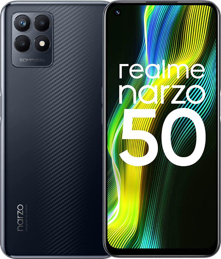 Смартфон Realme Narzo 50 4/64GB Speed Global Version Black