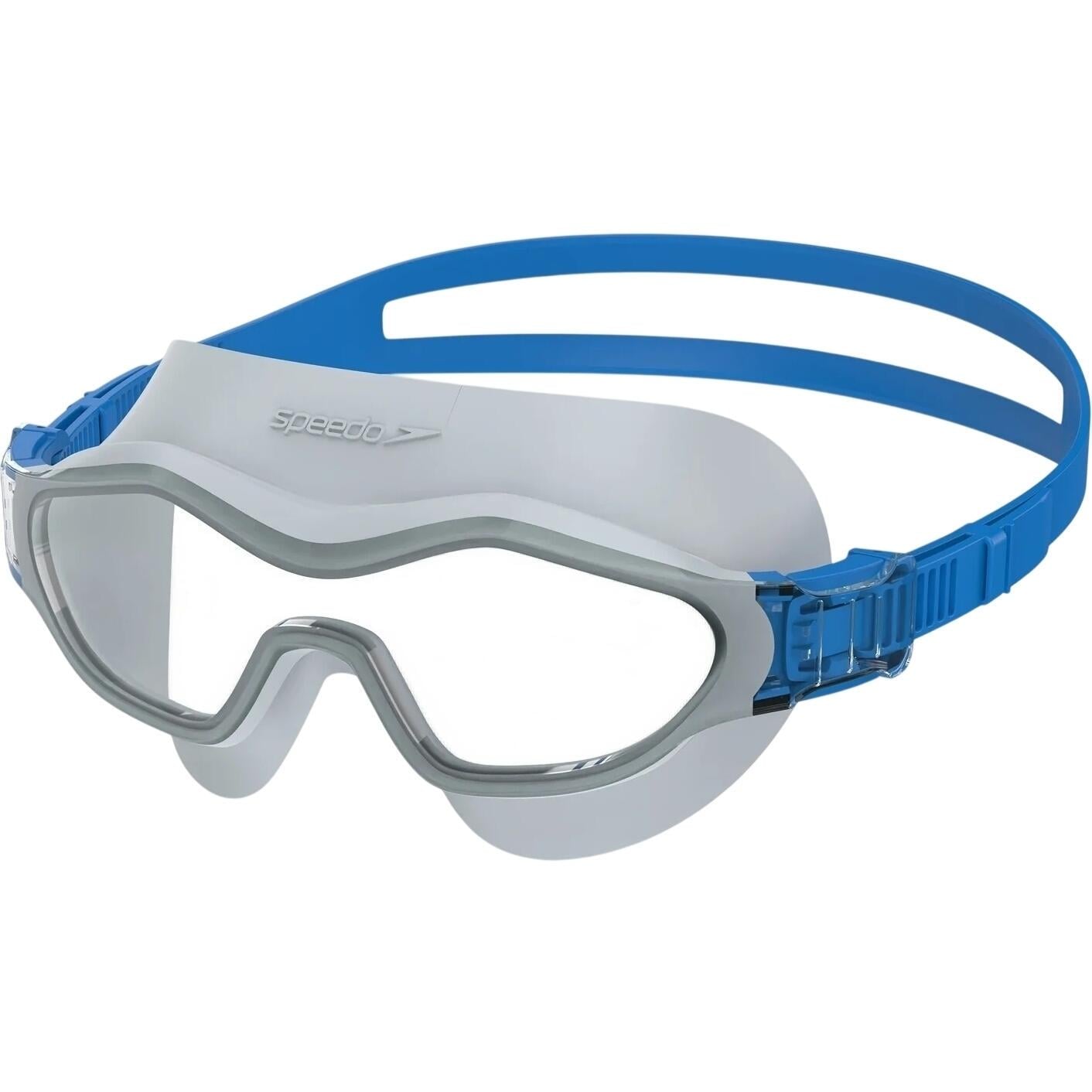 Очки для плавания Speedo HYDROSITY SWIM MASK Серо-синий (8-00522116496)