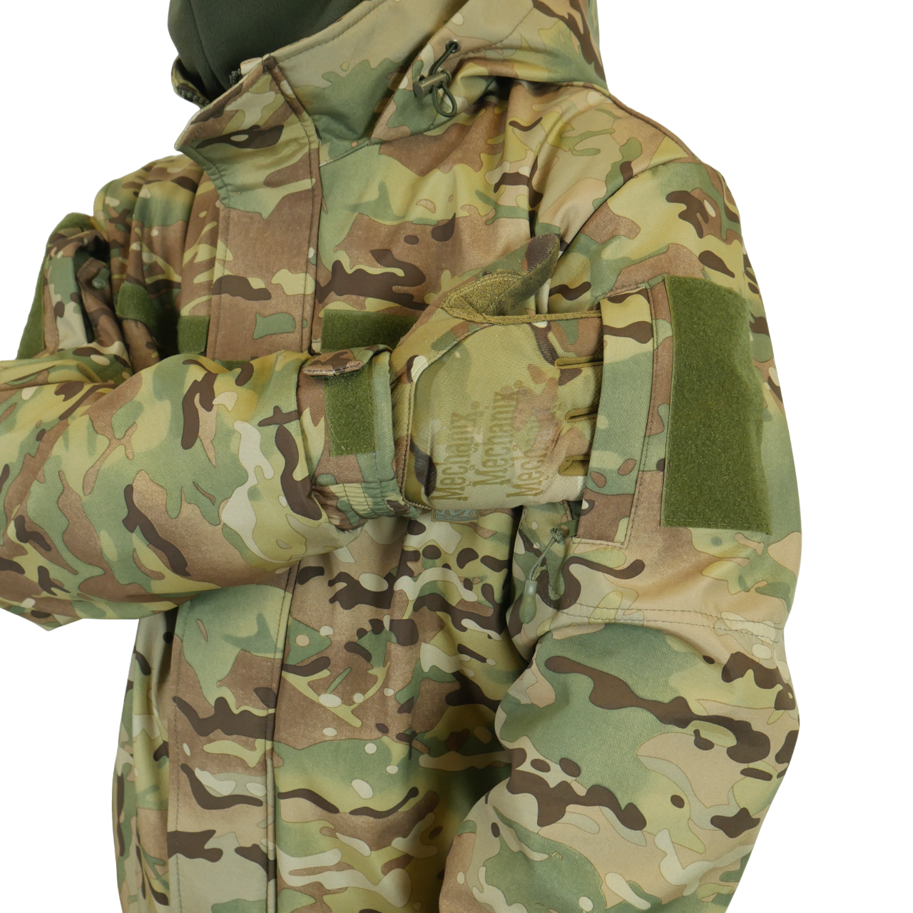 Куртка демисезонная Softshell Kiborg XL Multicam (14368405) - фото 6