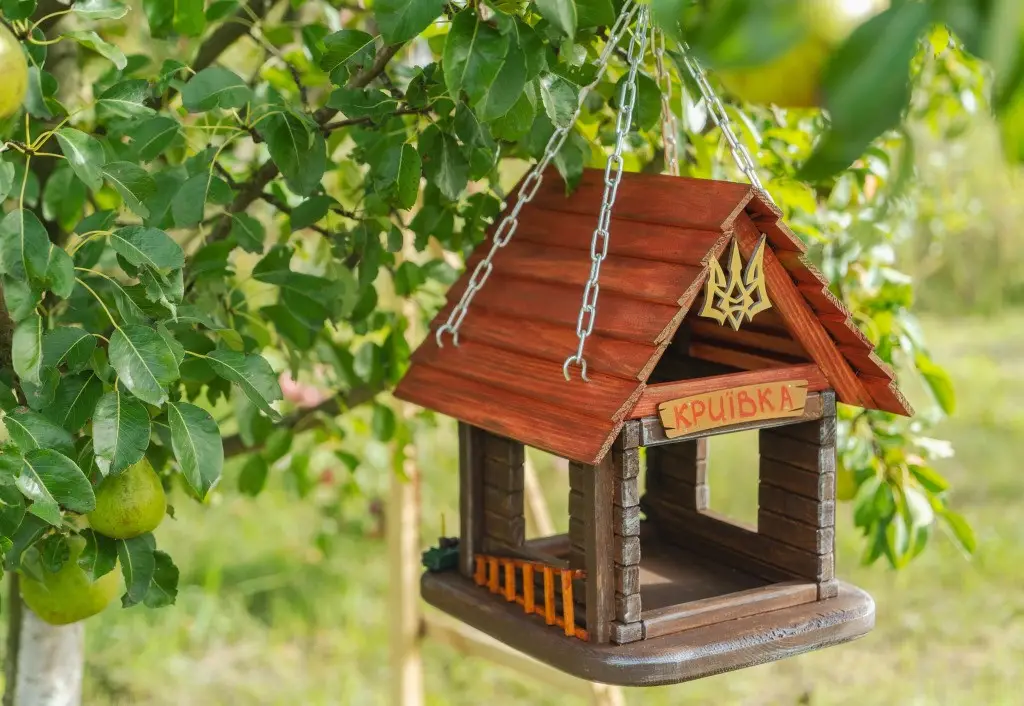 Кормушка для птиц подвесная Криевка ( КТ-004/1) - фото 8 Кормушка для птиц подвесная Криевка ( КТ-004/1) - фото 8