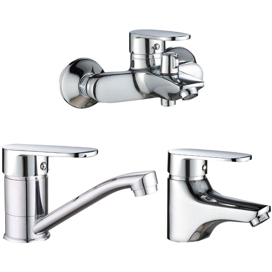 Набір змішувачів для ванни Lidz Tani LDTAN001F1CRM4495745881 Хром (215212)