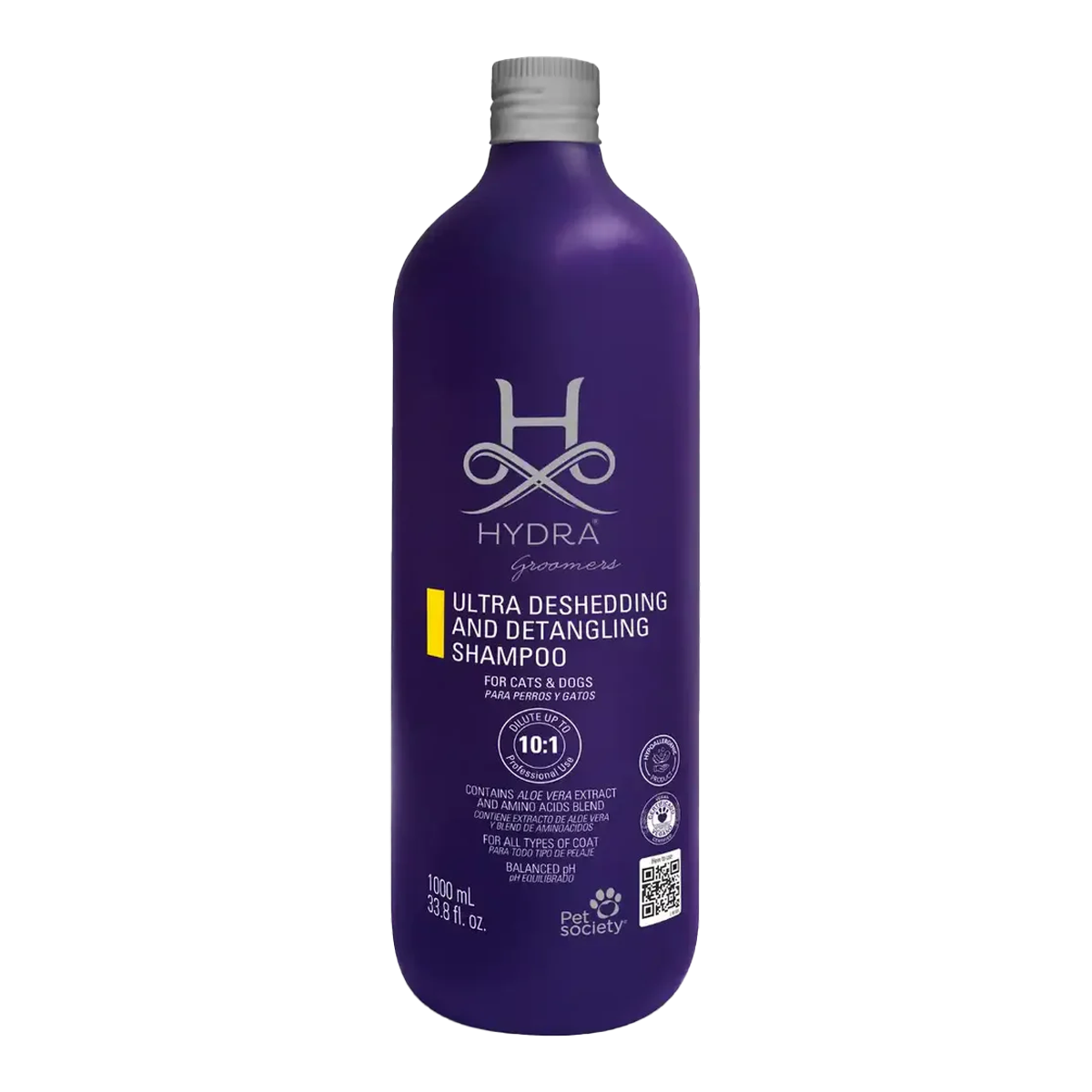 Шампунь для стимуляции линьки и облегчения расчесывания Hydra Groomers Ultra Deshedding and Detangling Shampoo 1 л (HGD29786)