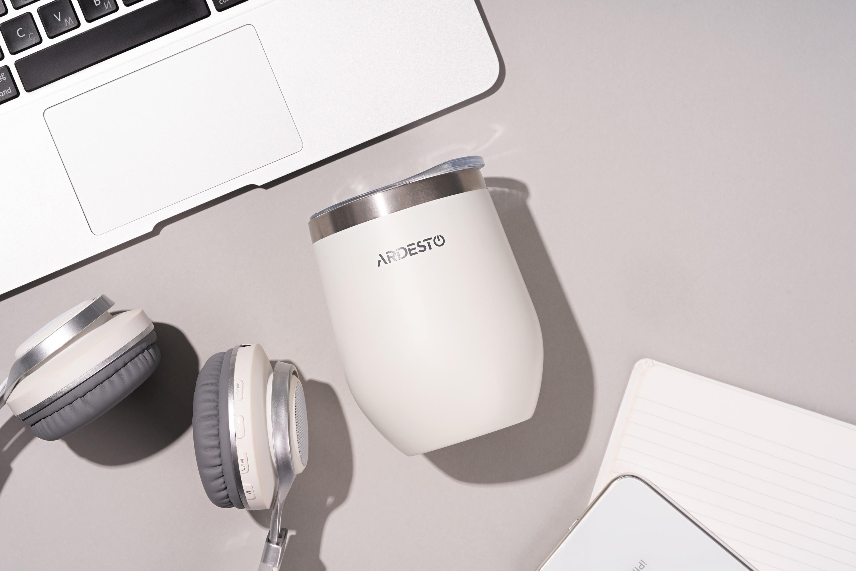 Термокружка Ardesto Compact Mug 350 мл Белый (25593) - фото 3