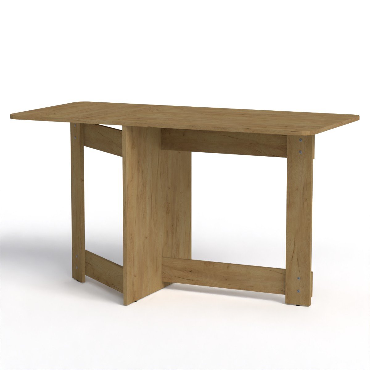 Стол-книжка раскладной Компанит 6 80х60х71,6 см Дуб крафт золотой (66f00bd4e46f9163b52628d5) - фото 1 Стол-книжка раскладной Компанит 6 80х60х71,6 см Дуб крафт золотой (66f00bd4e46f9163b52628d5) - фото 1