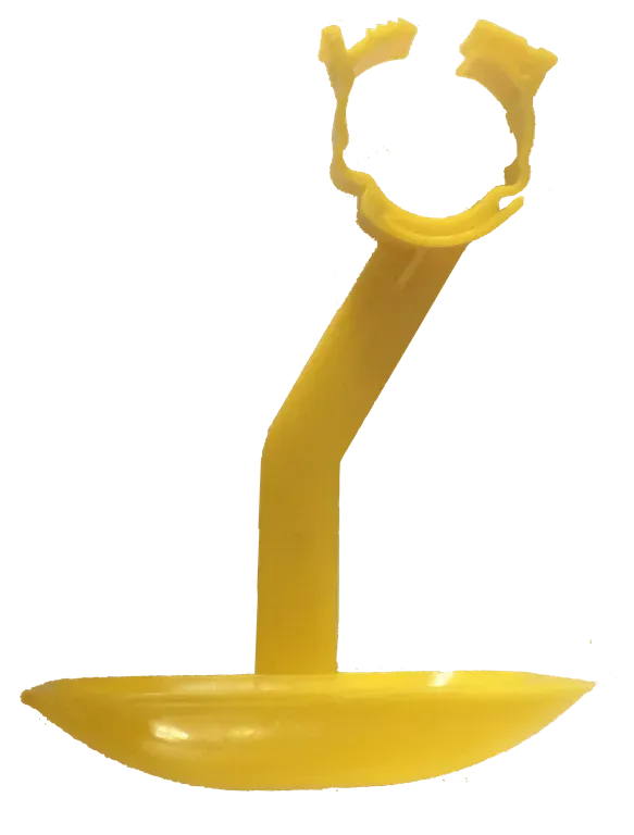 Каплеуловитель C26 для ниппельной поилки на трубу для уток и гусей (11933)