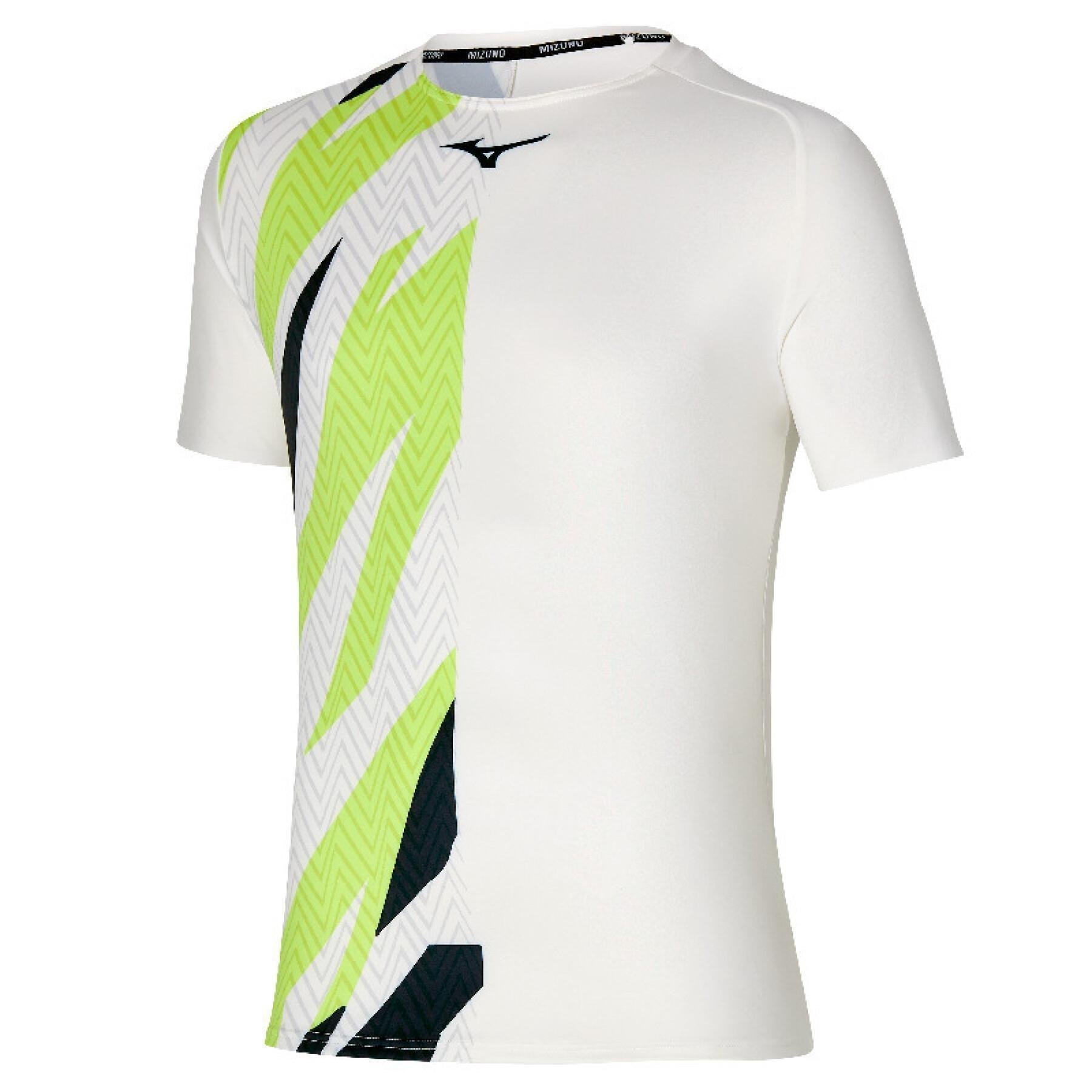 Футболка чоловіча Mizuno Shadow Graphic Tee XL Білий (62GA2002-01 XL)