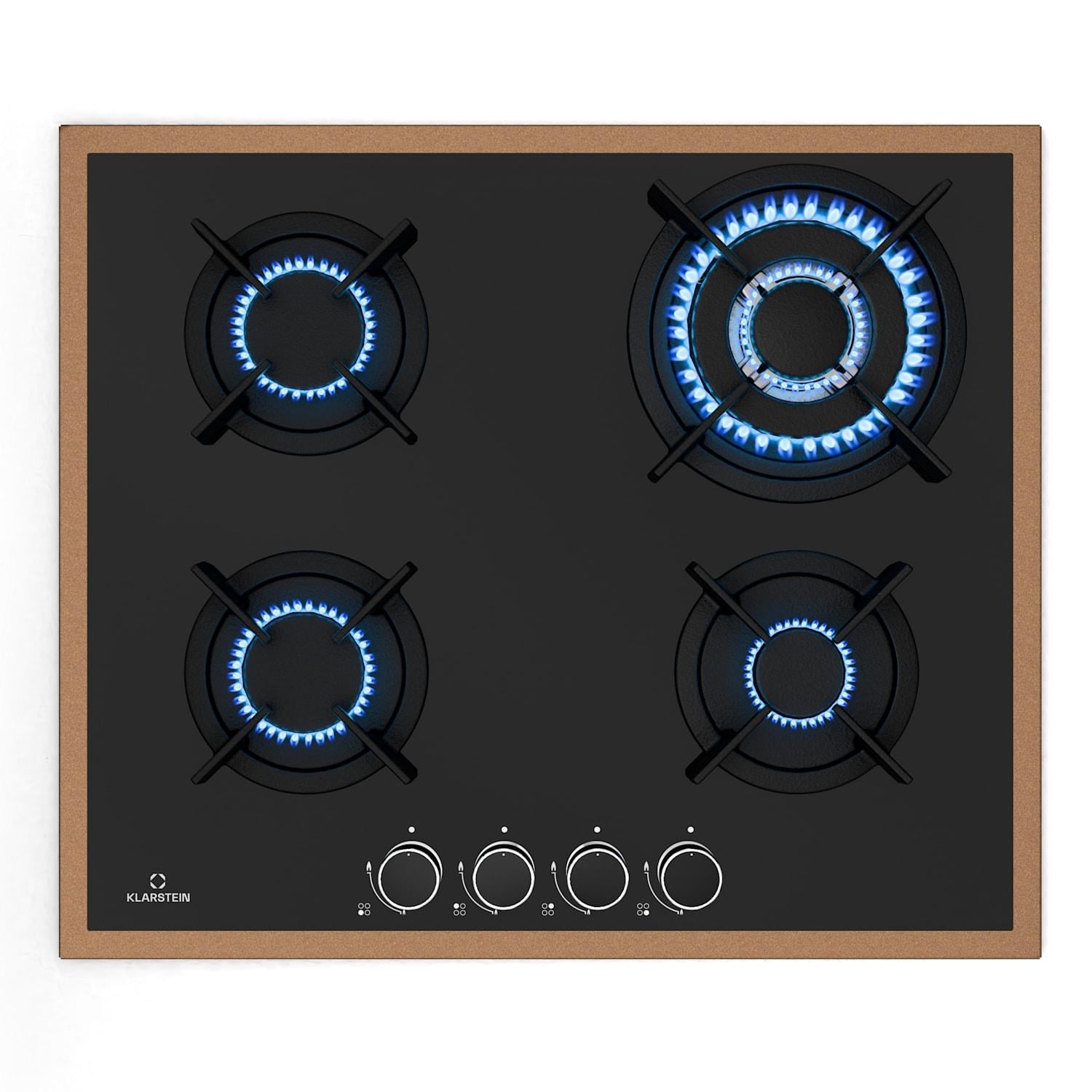 Варочная поверхность газовая KLARSTEIN Lumiflame 60 8000 Вт (10046709)