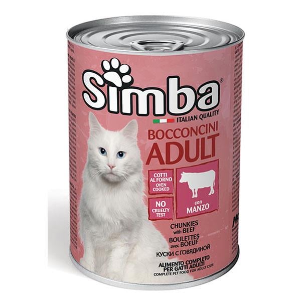 Корм для кошек Monge Simba Cat Wet говядина 0,415 кг (27260402) Корм для кошек Monge Simba Cat Wet говядина 0,415 кг (27260402)