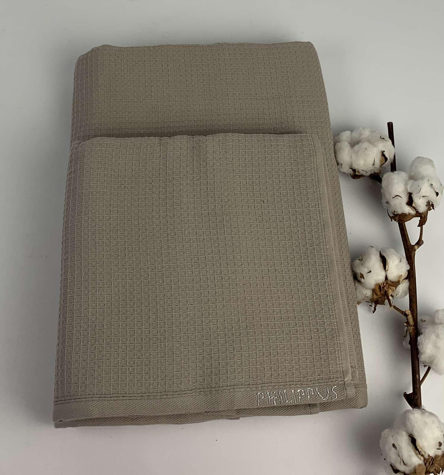 Набір рушників Philippus Platinum Cotton Ekvador ЕА109 2 шт. 70x140 см Капучиновий (CN31186) Набір рушників Philippus Platinum Cotton Ekvador ЕА109 2 шт. 70x140 см Капучиновий (CN31186)